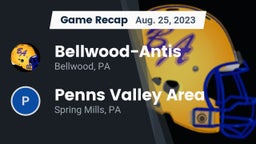 Recap: Bellwood-Antis  vs. Penns Valley Area  2023