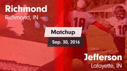 Matchup: Richmond vs. Jefferson  2016