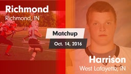 Matchup: Richmond vs. Harrison  2016