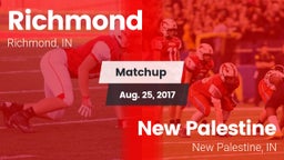 Matchup: Richmond vs. New Palestine  2017
