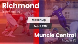 Matchup: Richmond vs. Muncie Central  2017