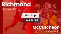 Matchup: Richmond vs. McCutcheon  2018