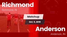 Matchup: Richmond vs. Anderson  2018