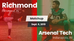 Matchup: Richmond vs. Arsenal Tech  2019