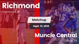 Matchup: Richmond vs. Muncie Central  2019