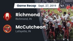 Recap: Richmond  vs. McCutcheon  2019