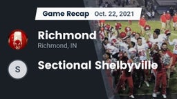 Recap: Richmond  vs. Sectional Shelbyville 2021
