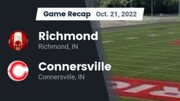 Recap: Richmond  vs. Connersville  2022