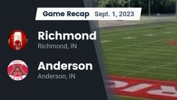 Recap: Richmond  vs. Anderson  2023
