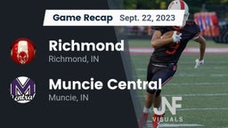 Recap: Richmond  vs. Muncie Central  2023