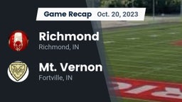 Recap: Richmond  vs. Mt. Vernon  2023