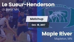 Matchup: Le Sueur-Henderson vs. Maple River  2017