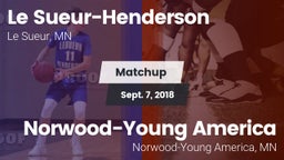 Matchup: Le Sueur-Henderson vs. Norwood-Young America  2018