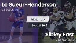 Matchup: Le Sueur-Henderson vs. Sibley East  2018