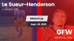 Matchup: Le Sueur-Henderson vs. GFW  2018