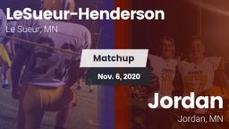Matchup: LeSueur-Henderson vs. Jordan  2020