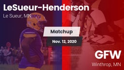 Matchup: LeSueur-Henderson vs. GFW  2020