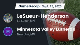 Recap: LeSueur-Henderson  vs. Minnesota Valley Lutheran  2023