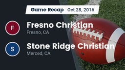 Recap: Fresno Christian vs. Stone Ridge Christian  2016