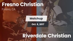 Matchup: Fresno Christian vs. Riverdale Christian 2017