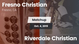 Matchup: Fresno Christian vs. Riverdale Christian 2019