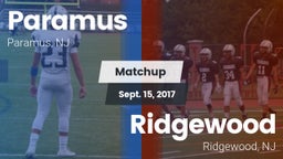 Matchup: Paramus vs. Ridgewood  2017