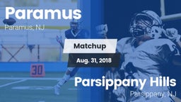 Matchup: Paramus vs. Parsippany Hills  2018