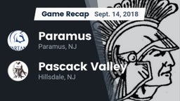 Recap: Paramus  vs. Pascack Valley  2018