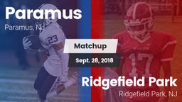 Matchup: Paramus vs. Ridgefield Park  2018