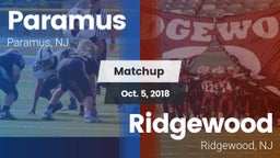 Matchup: Paramus vs. Ridgewood  2018