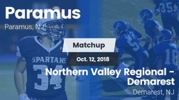 Matchup: Paramus vs. Northern Valley Regional -Demarest 2018