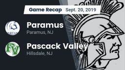 Recap: Paramus  vs. Pascack Valley  2019