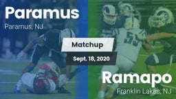 Matchup: Paramus vs. Ramapo  2020