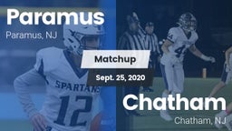 Matchup: Paramus vs. Chatham  2020