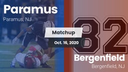 Matchup: Paramus vs. Bergenfield  2020