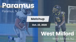 Matchup: Paramus vs. West Milford  2020