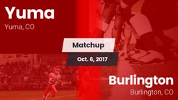 Matchup: Yuma vs. Burlington  2017