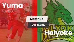 Matchup: Yuma vs. Holyoke  2017