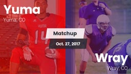 Matchup: Yuma vs. Wray  2017