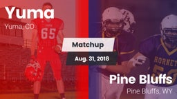 Matchup: Yuma vs. Pine Bluffs  2018