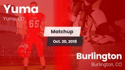 Matchup: Yuma vs. Burlington  2018