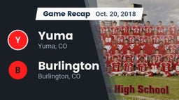 Recap: Yuma  vs. Burlington  2018