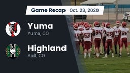 Recap: Yuma  vs. Highland  2020