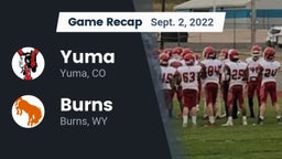 Recap: Yuma  vs. Burns  2022