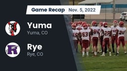 Recap: Yuma  vs. Rye  2022