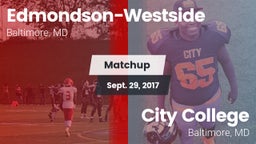 Matchup: Edmondson-Westside vs. City College  2017