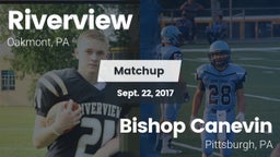 Matchup: Riverview vs. Bishop Canevin  2017