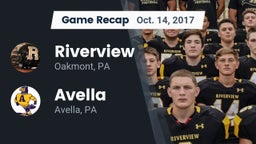 Recap: Riverview  vs. Avella  2017