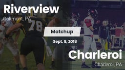 Matchup: Riverview vs. Charleroi  2018