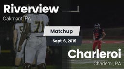 Matchup: Riverview vs. Charleroi  2019